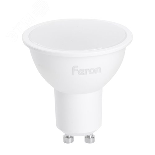 Лампа светодиодная LED 5вт 230в GU10 теплый - фото 2