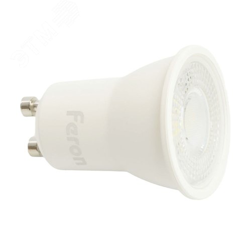 Лампа светодиодная LED 5вт 230в GU10 дневной с линзой 38 град - фото 4