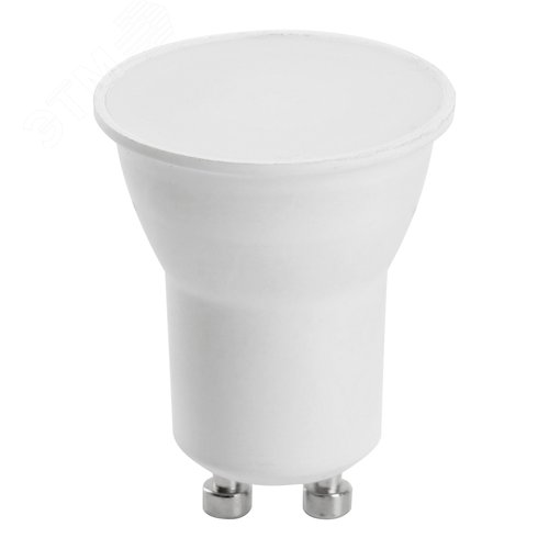 Изображение товара Лампа светодиодная LED 5вт 230в GU10 теплый (шт)