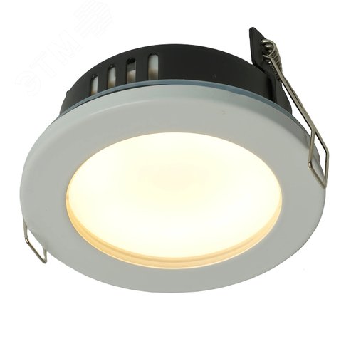 Светильник ДВО-15w GX53 без лампы белый IP44 - фото 2