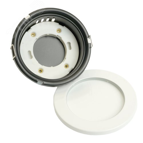 Светильник ДВО-15w GX53 без лампы белый IP44 - фото 6