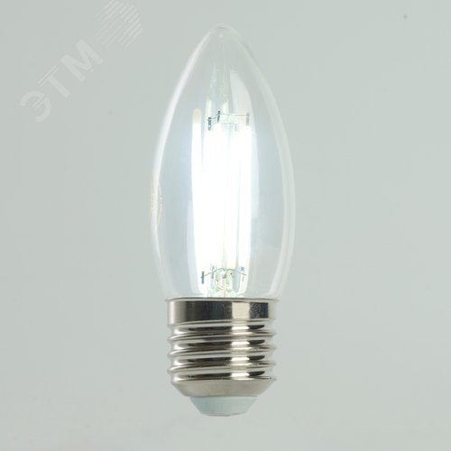 Лампа светодиодная LED 6вт Е27 дневной свеча FILAMENT .PRO - фото 5