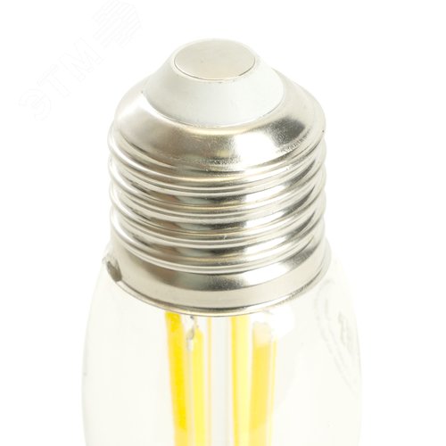 Лампа светодиодная LED 8вт Е27 теплый свеча FILAMENT .PRO - фото 3