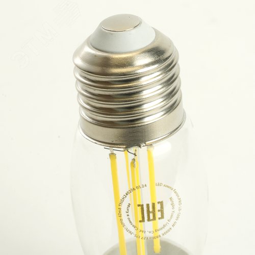 Лампа светодиодная LED 8вт Е27 белый свеча FILAMENT .PRO - фото 3