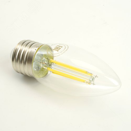 Лампа светодиодная LED 8вт Е27 белый свеча FILAMENT .PRO - фото 4