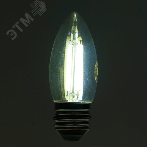 Лампа светодиодная LED 8вт Е27 дневной свеча FILAMENT .PRO - фото 7
