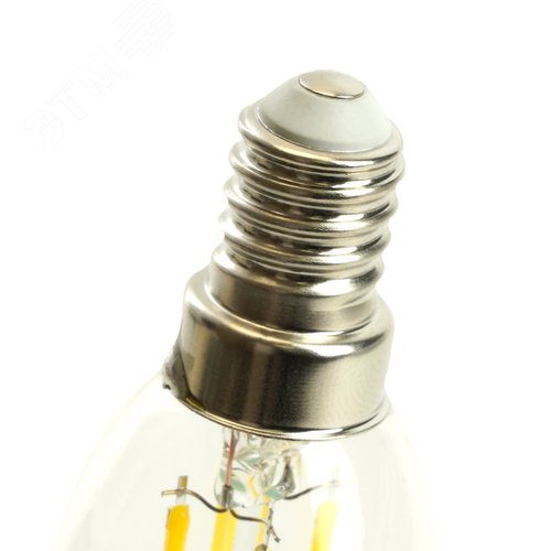 Лампа светодиодная LED 6вт Е14 белый свеча FILAMENT .PRO - фото 3