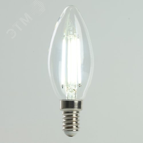 Лампа светодиодная LED 6вт Е14 дневной свеча FILAMENT .PRO - фото 6