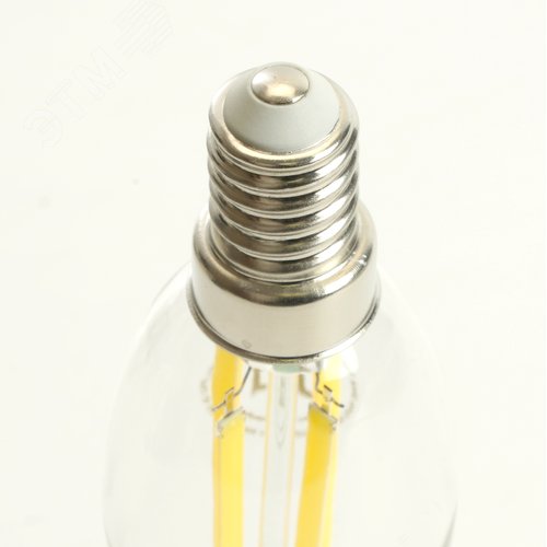 Лампа светодиодная LED 8вт Е14 теплый свеча FILAMENT .PRO - фото 4