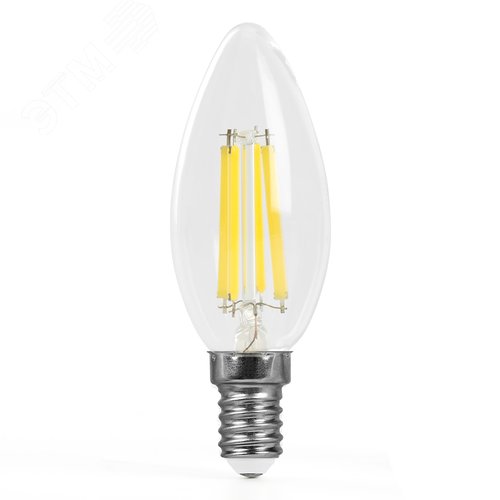 Лампа светодиодная LED 8вт Е14 дневной свеча FILAMENT .PRO - фото 2