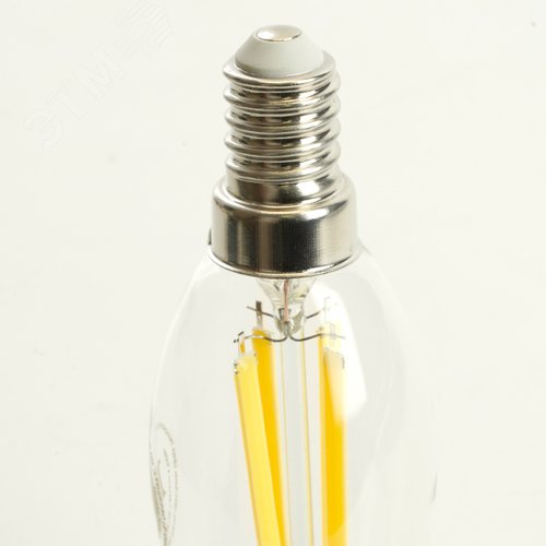 Лампа светодиодная LED 8вт Е14 дневной свеча FILAMENT .PRO - фото 5