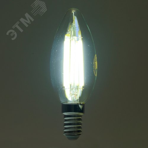 Лампа светодиодная LED 8вт Е14 дневной свеча FILAMENT .PRO - фото 7