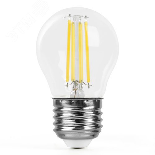 Лампа светодиодная LED 6вт Е27 дневной шар FILAMENT .PRO - фото 2