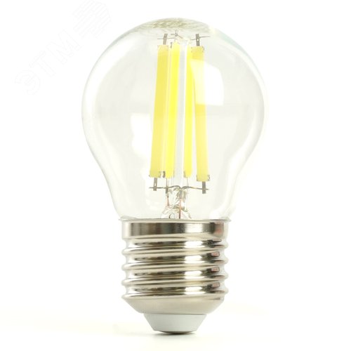 Лампа светодиодная LED 8вт Е27 теплый шар FILAMENT .PRO - фото 2