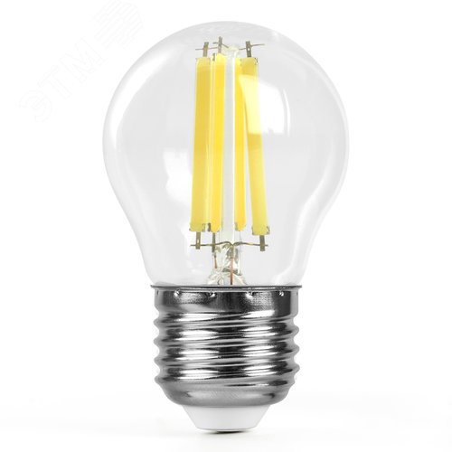 Лампа светодиодная LED 8вт Е27 дневной шар FILAMENT .PRO - фото 2