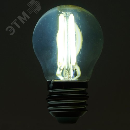 Лампа светодиодная LED 8вт Е27 дневной шар FILAMENT .PRO - фото 7