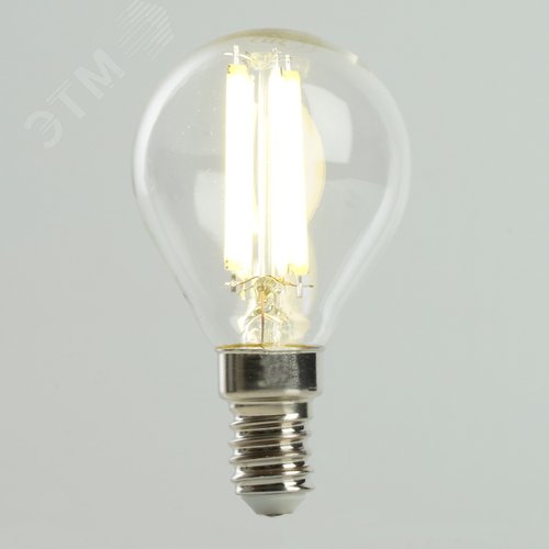 Лампа светодиодная LED 8вт Е14 белый шар FILAMENT .PRO - фото 7