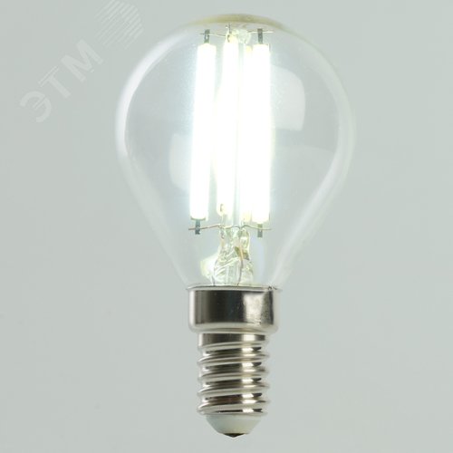 Лампа светодиодная LED 8вт Е14 дневной шар FILAMENT .PRO - фото 7
