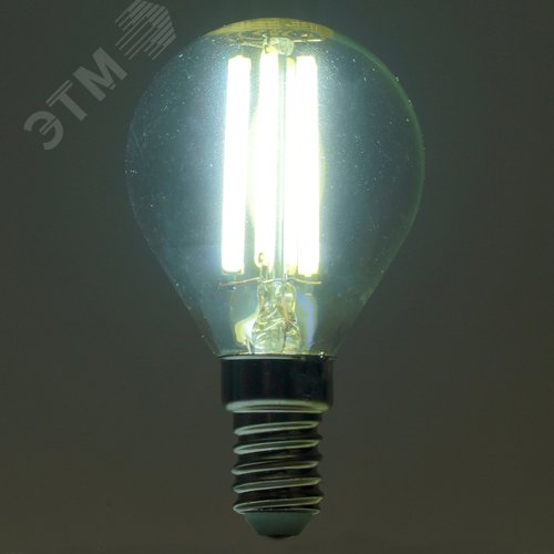Лампа светодиодная LED 8вт Е14 дневной шар FILAMENT .PRO - фото 8