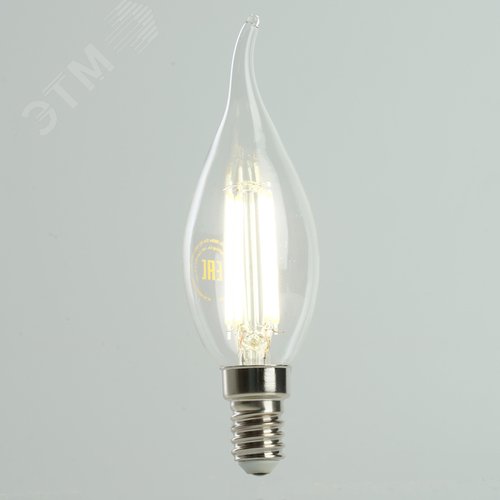 Лампа светодиодная LED 6вт Е14 белый свеча на ветру FILAMENT .PRO - фото 6