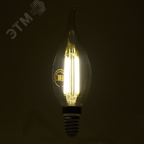 Лампа светодиодная LED 6вт Е14 белый свеча на ветру FILAMENT .PRO - фото 7