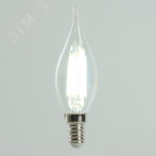 Лампа светодиодная LED 8вт Е14 дневной свеча на ветру FILAMENT .PRO - фото 6