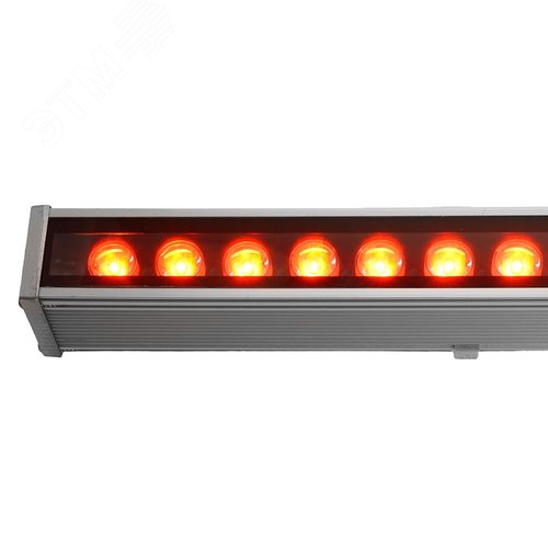 Светильник светодиодный ДБУ-36w красный IP65 линейный - фото 4