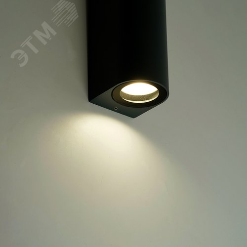 Светильник ДБУ 2xGU10 MR11 без лампы IP54 черный - фото 4