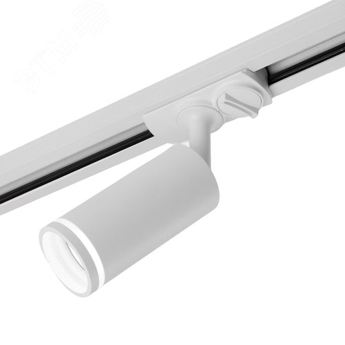 Светильник трековый на шинопровод ДПО GU10 MR11 без лампы белый - фото 2