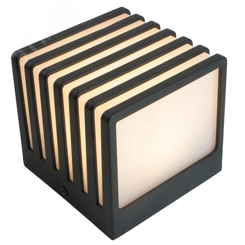 Светильник ДБУ-13w GX53 без лампы IP54 черный - фото 3