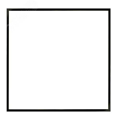 Светильник светодиодный ДВО-40w 595х595х25 4000К 3500Лм матовый с равномерной засветкой черный IP40 - фото 3