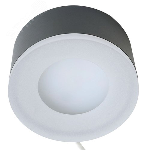 Светильник ДПО-12w GX53 без лампы черный - фото 1