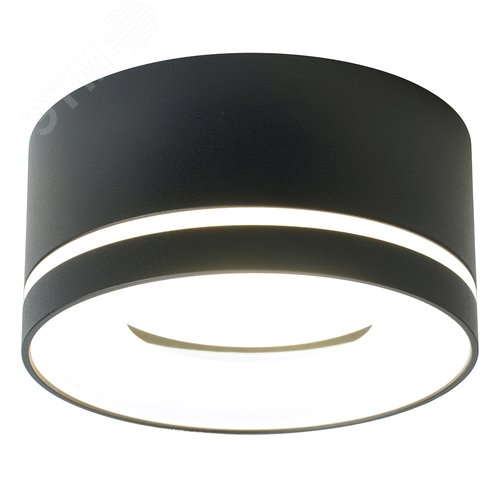 Светильник ДПО-12w GX53 без лампы черный - фото 2