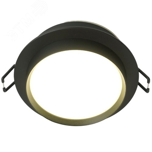 Светильник ДВО-15w GX53 без лампы черный - фото 2