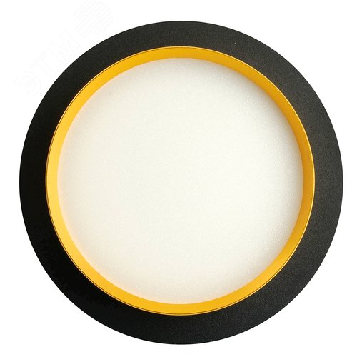 Светильник ДВО-15w GX53 без лампы черный золото - фото 4