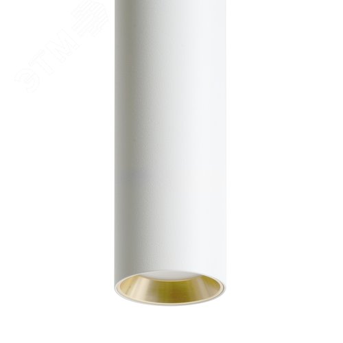 Светильник ДСО GU10 MR11 без лампы на подвесе белый золото - фото 2