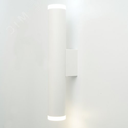 Светильник ДБО 2хGU10 MR11 вверх/вниз без ламп белый - фото 2