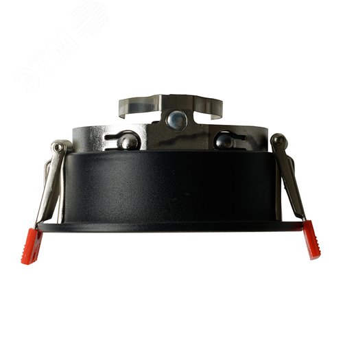 Светильник ДВО-13w G5.3 без лампы черный/черный хром - фото 3