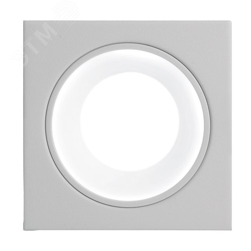 Светильник ДВО-13w G5.3 без лампы квадратный белый - фото 3