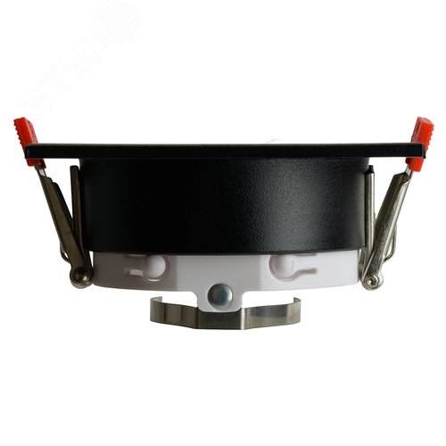 Светильник ДВО-13w G5.3 без лампы квадратный черный белый - фото 3