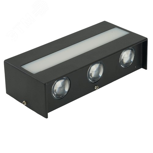 Светильник светодиодный уличный ДБУ-12w 4000К IP65 черный - фото 3