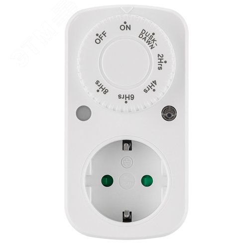 Изображение товара Розетка с таймером с датчиком освещеноости 3600W/16A Feron (шт)