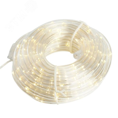 Изображение товара Гирлянда линейная LED 2700K с контроллером 15 м прозрачный шнур (шт)