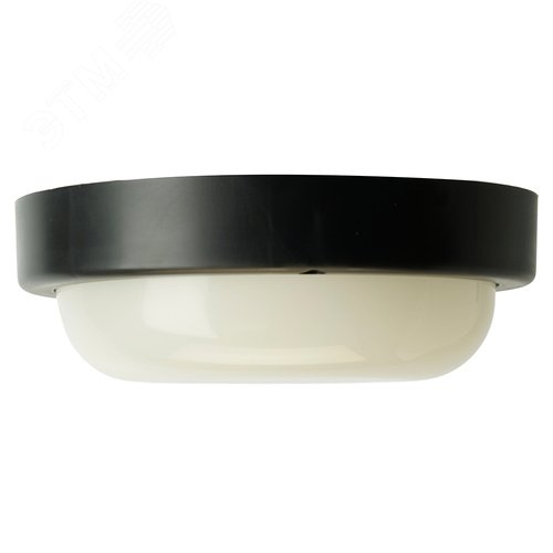 Светильник светодиодный ДБП-18w 4000К 1440Лм IP65 круглый черный - фото 3