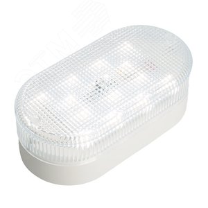 Светильник светодиодный ДБП-12w 4000К IP65 белый призма TR Овал - фото 8