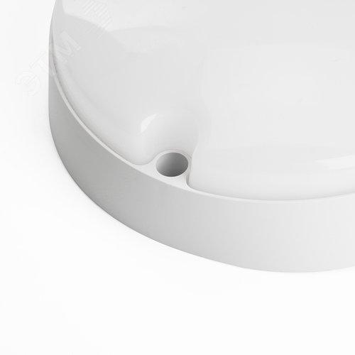 Светильник светодиодный ДБП-12w 4000К IP65 белый матовый TR Круг - фото 2
