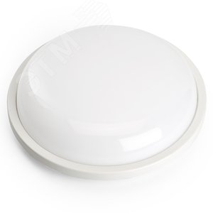 Светильник светодиодный ДБП-18w 4000К IP65 белый матовый TR Круг - фото 1