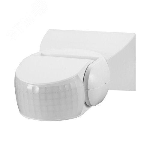 Изображение товара Датчик движения ИК настенный 1200w 180 град 12м IP65 белый (шт)