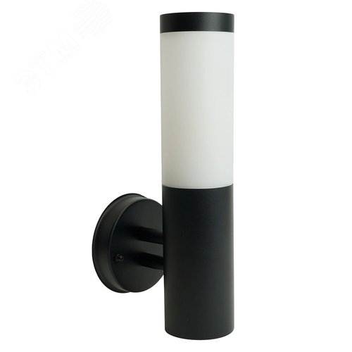 Светильник ДБУ-18w вверх Е27 без лампы IP44 черный - фото 1