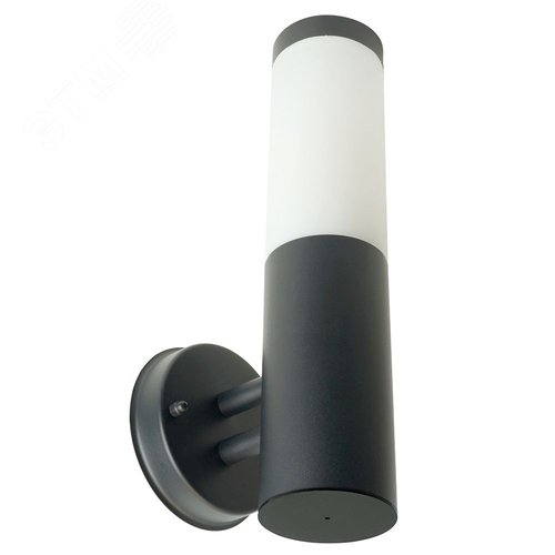 Светильник ДБУ-18w вверх Е27 без лампы IP44 черный - фото 3